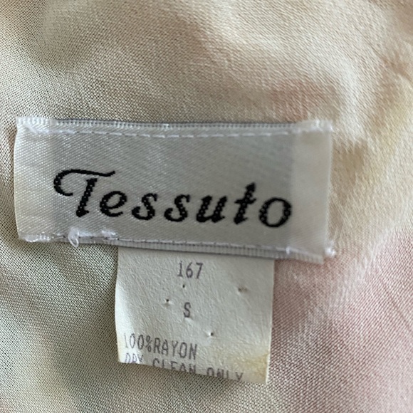 Tessuto Vintage Long V-neck Sleeveless Dress - Picture 6 of 12